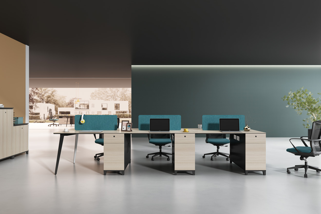 屏風工作位：K-WE1212G+WF1212Gx2延伸